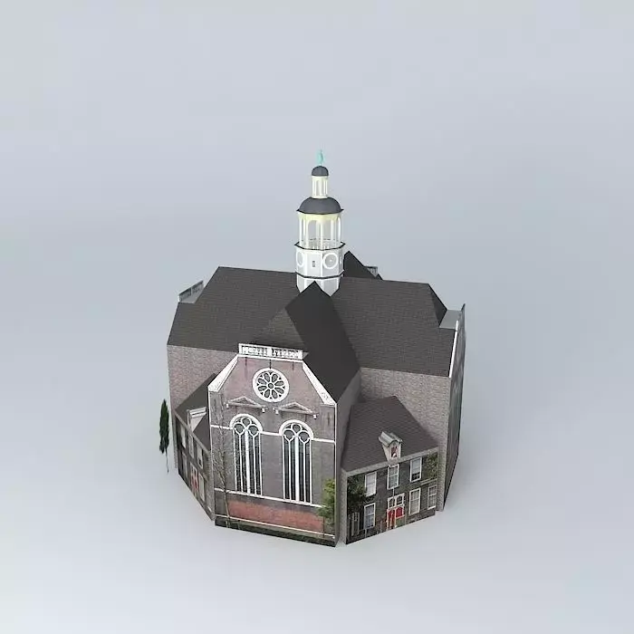 The New Church Groningen Free 3D model