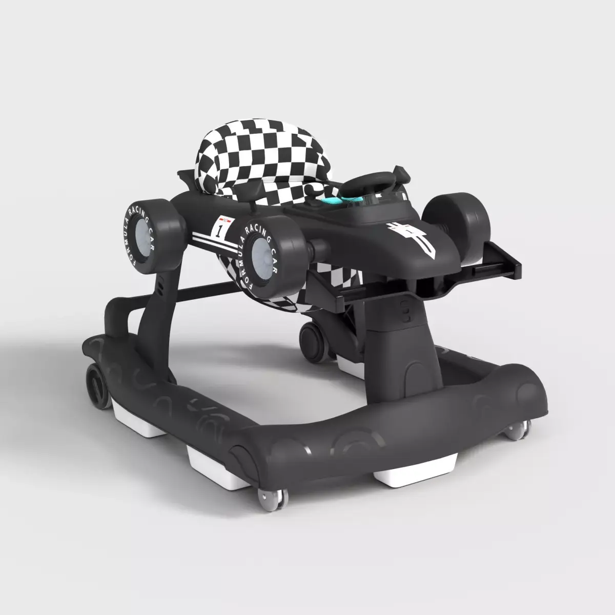 FOLDABLE BABY PUSH WALKER 3D model
