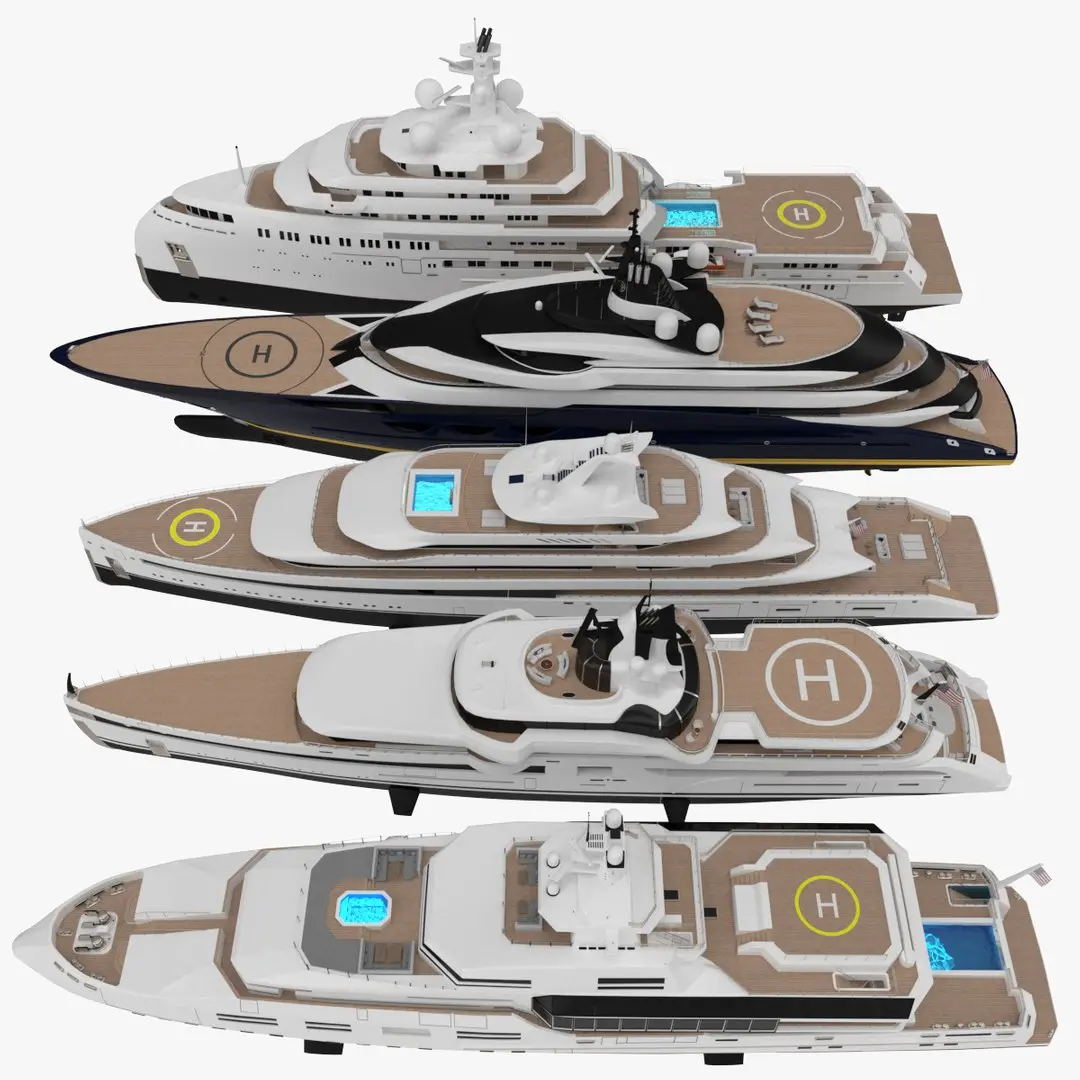 Yacht Collection Spring 2024 3D model