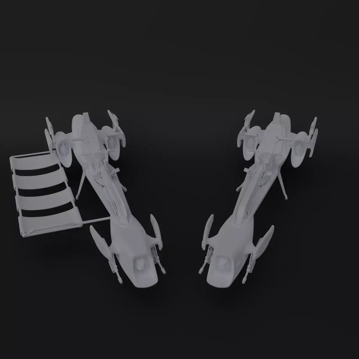 Clone BARC Speeder and Medic - One12 - STL files 3D print model 3D print model