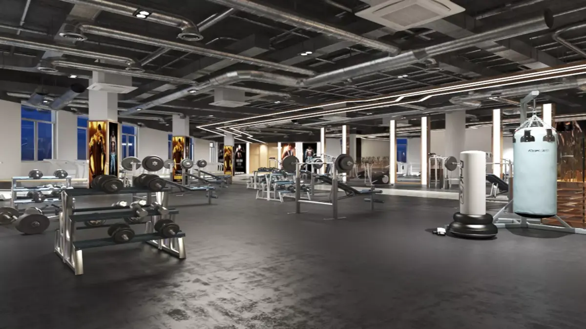 Gym Club 29 3D model