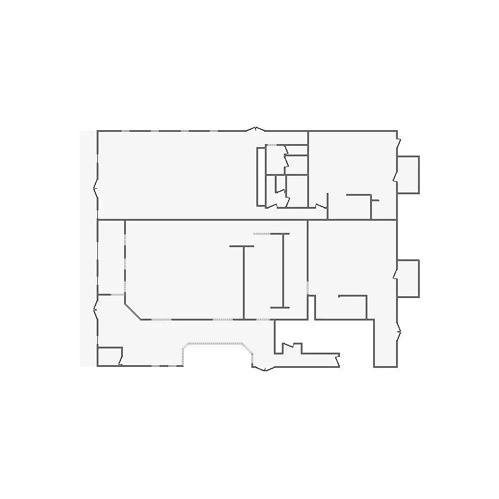 Commercial Interior Sketch - 7001-7500 SF - Xactimate 3D model