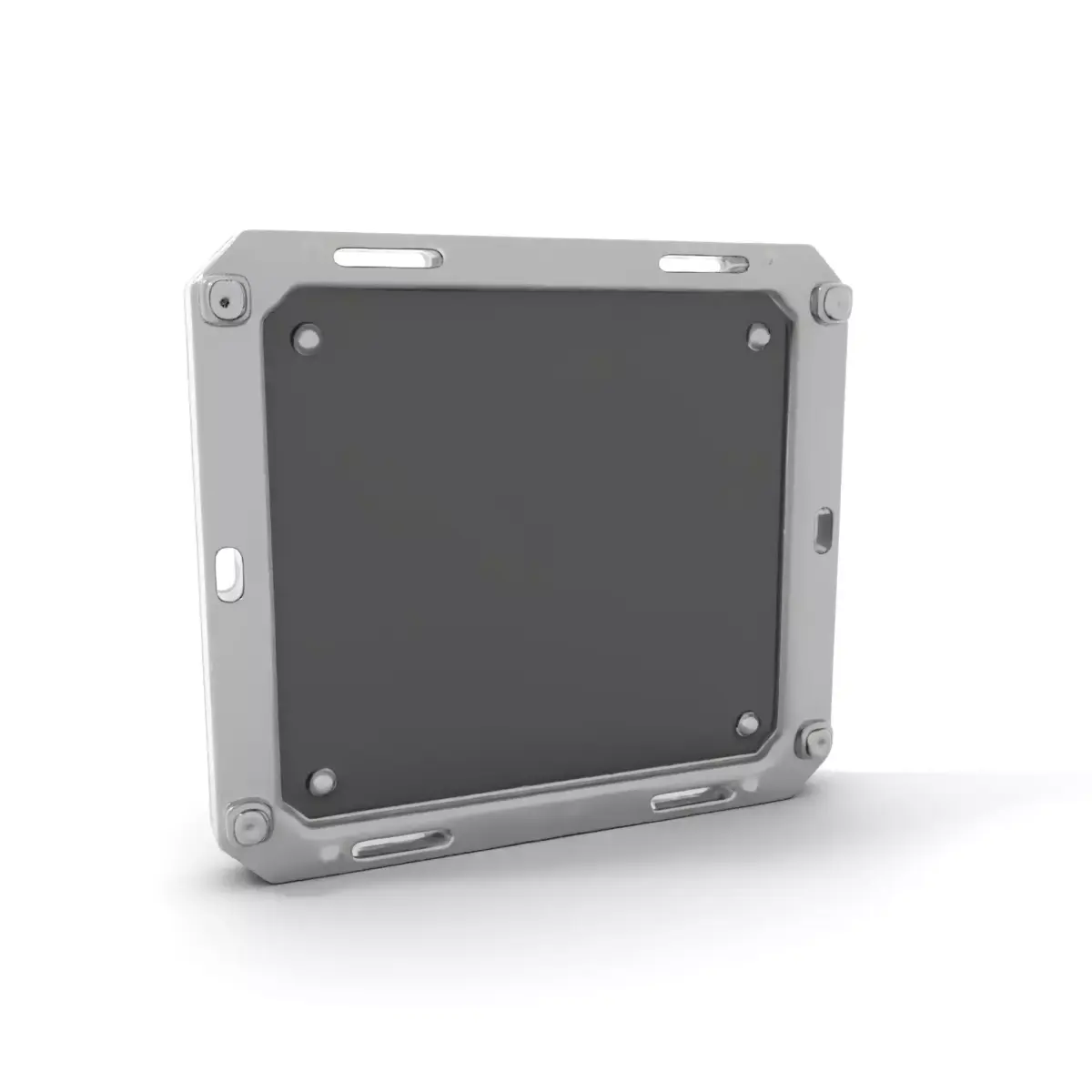 Industrial Metal Panel with LED Lights model pack Low-poly 3D model
