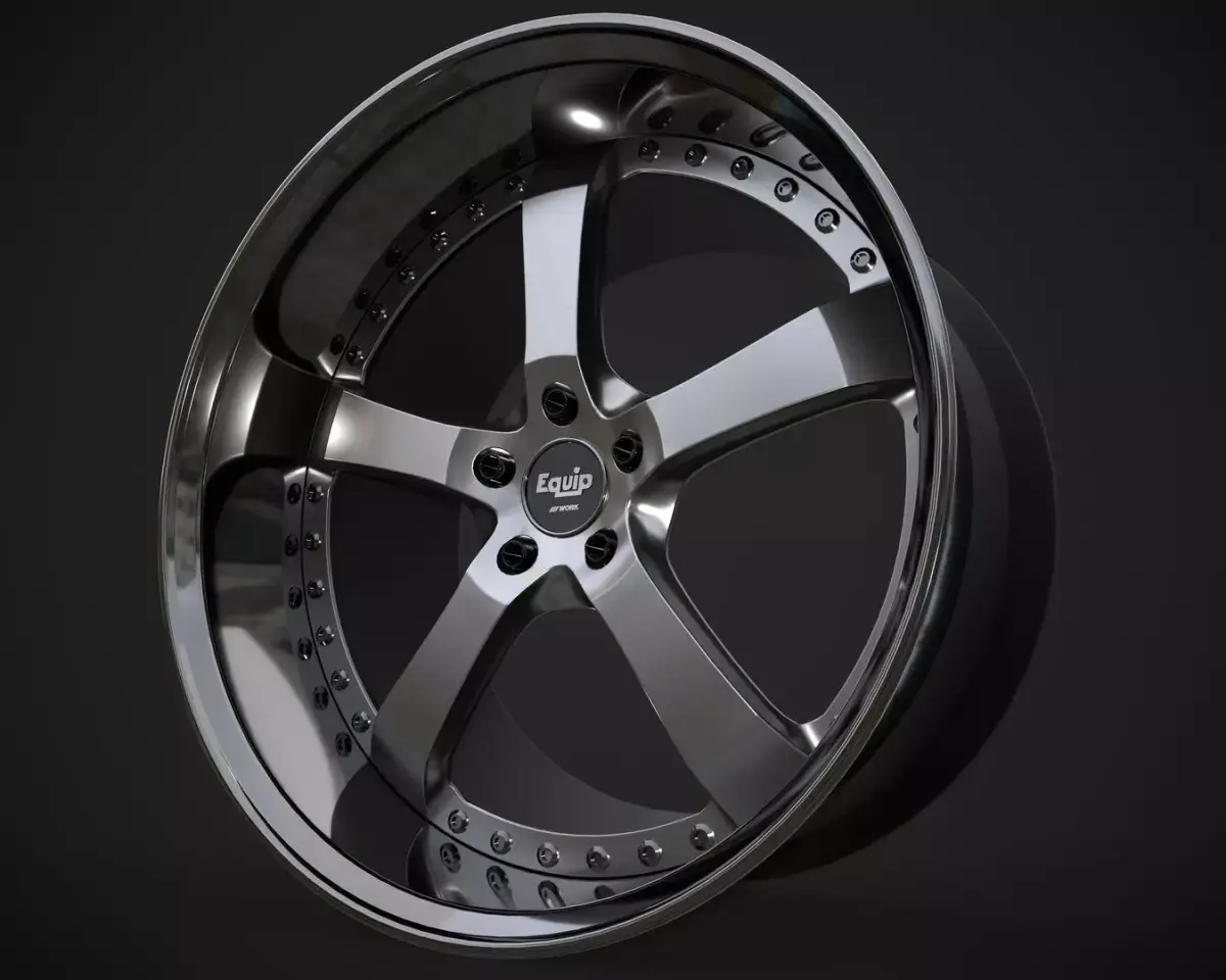 Rim Equip E05 Low-poly 3D model