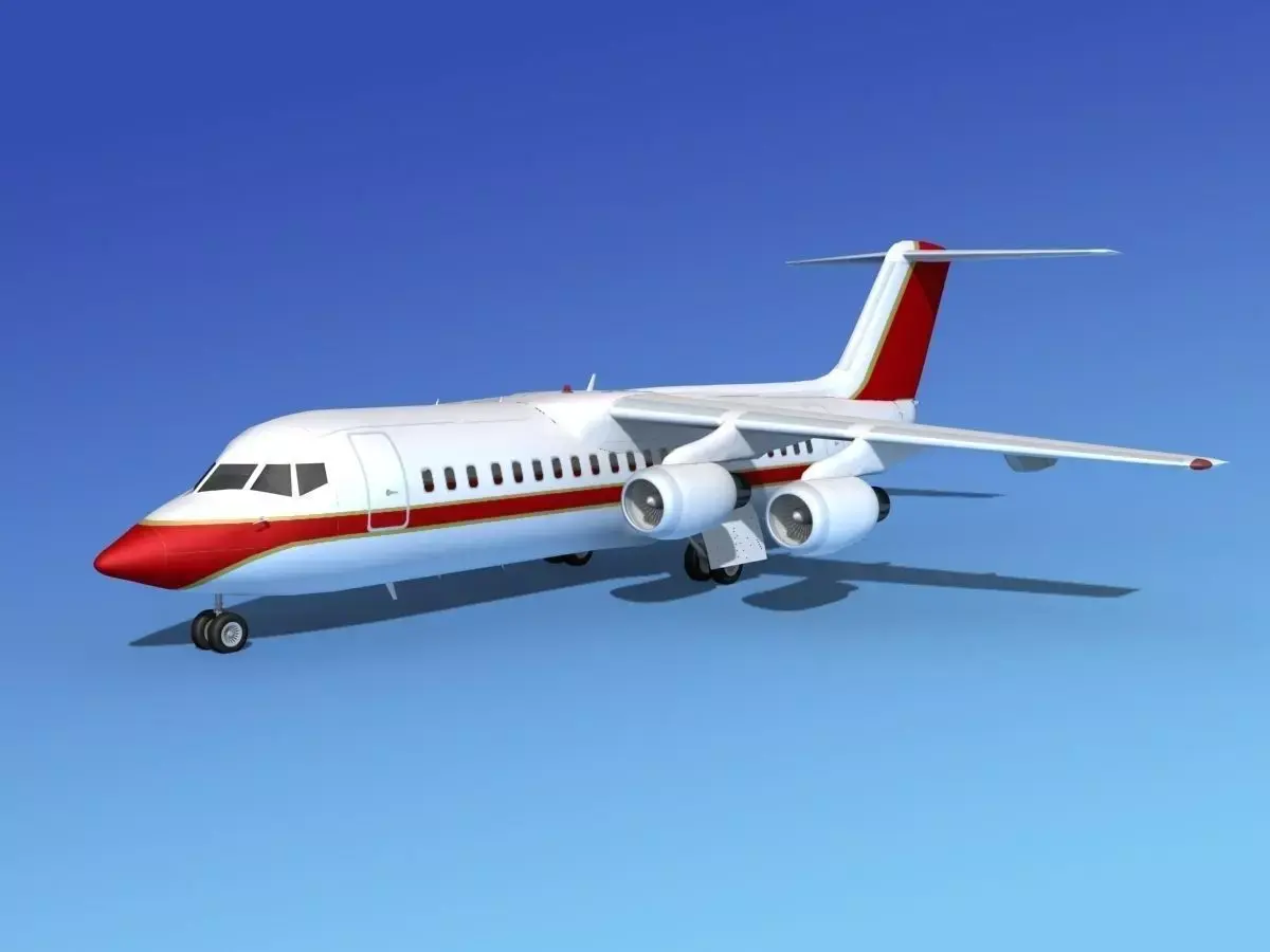 BAe 146-300 Corporate 2 3D model