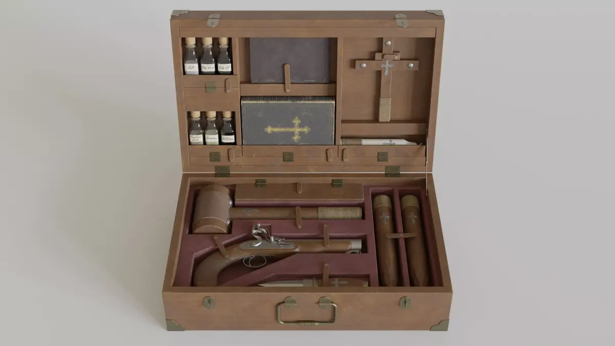 Vampire Slaying Kit 3D model