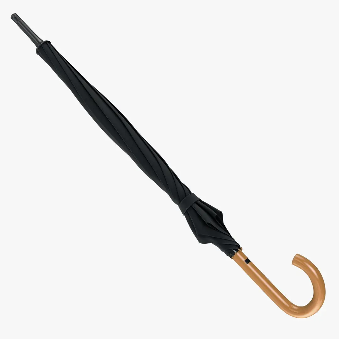 Umbrella Classic Closed 3D model