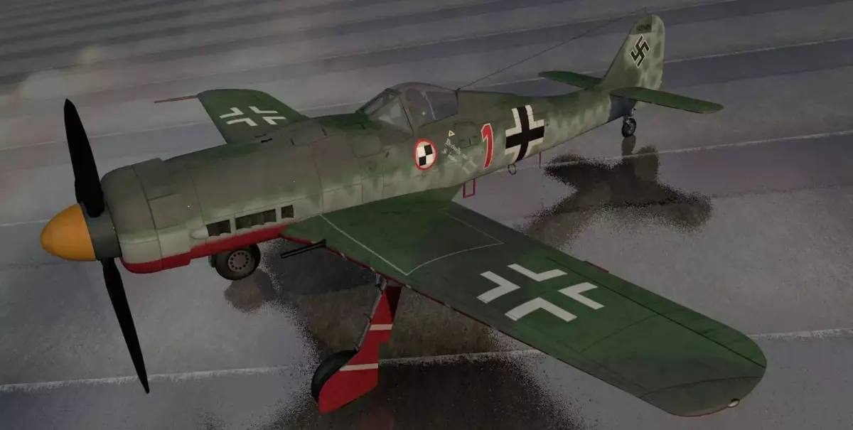 Focke-Wulf Fw-190 D-9 3D model