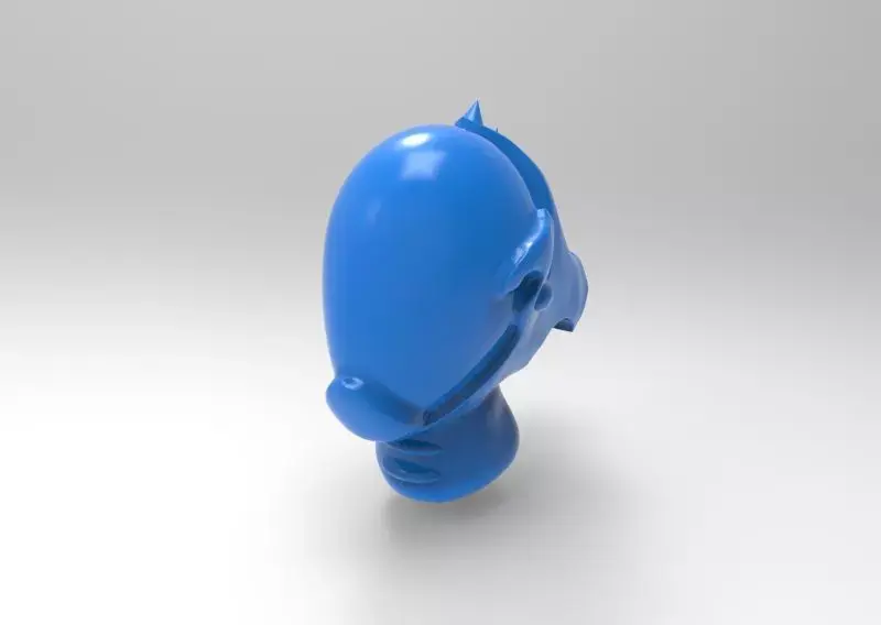 Evil Space Elf - Reaver helm with Fin 3D print model