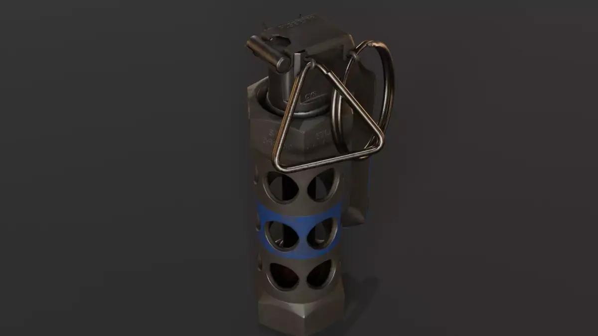 M84 Flashbang Grenade 3D model