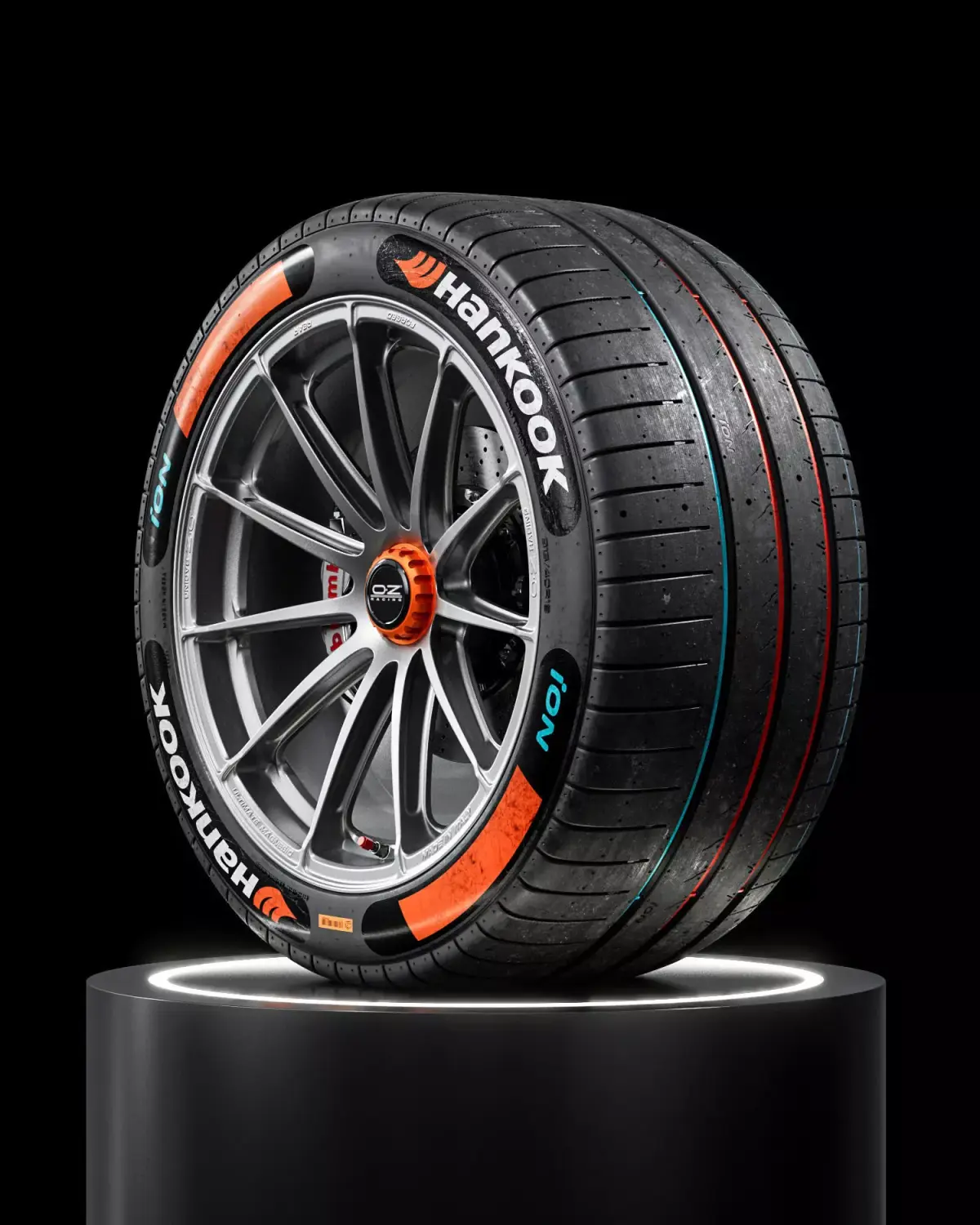 Hankook Formula E 2023 315 40 ZR18 METALNESS 3D model