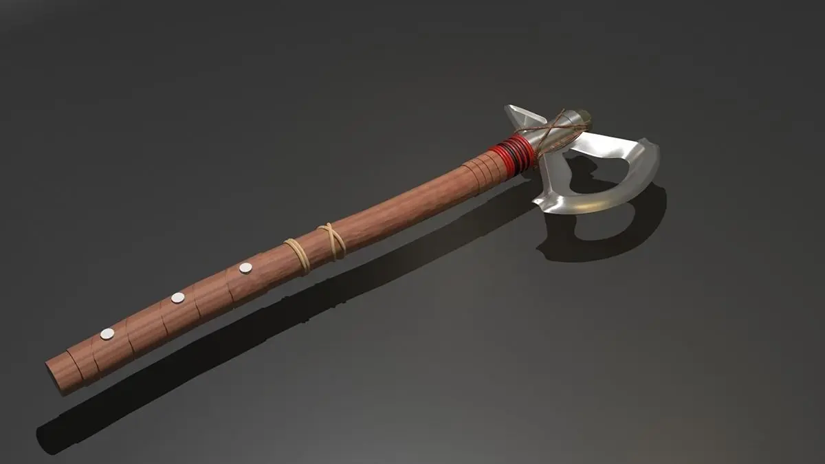 tomahawk assassins creed 3D model