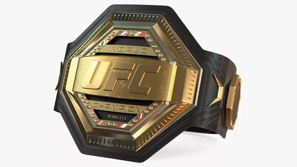 UFC Heritage Championship Belt 3D model