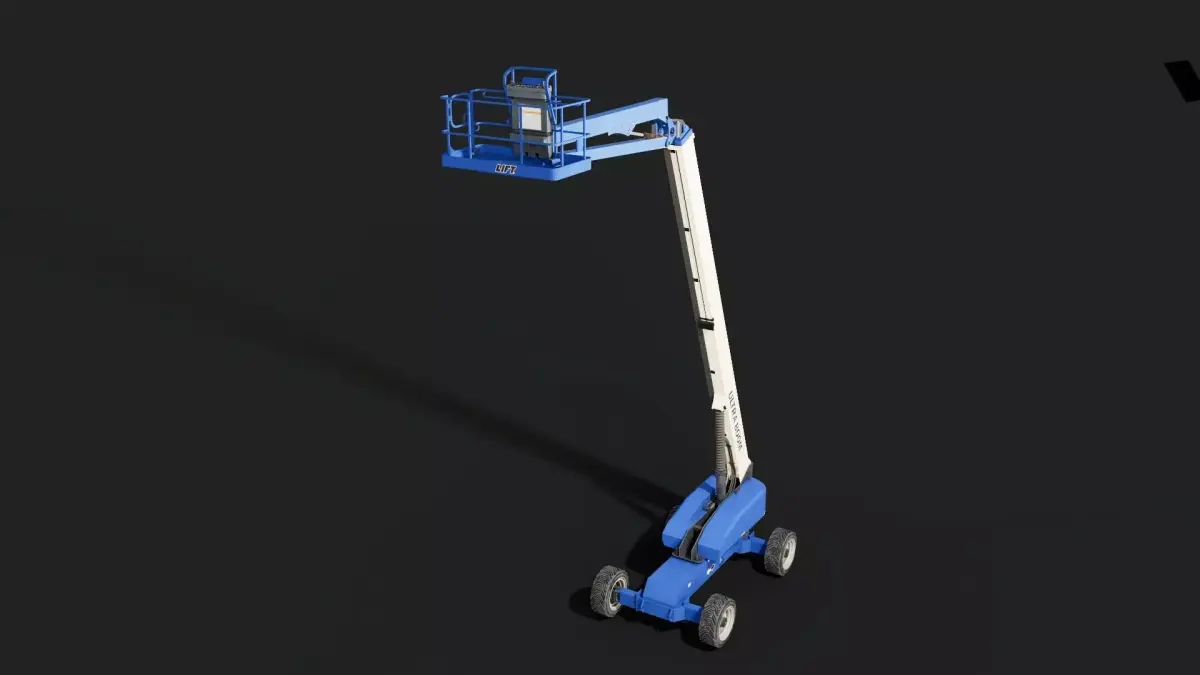Crane 3D model by rgbAlpha1 - Rigged