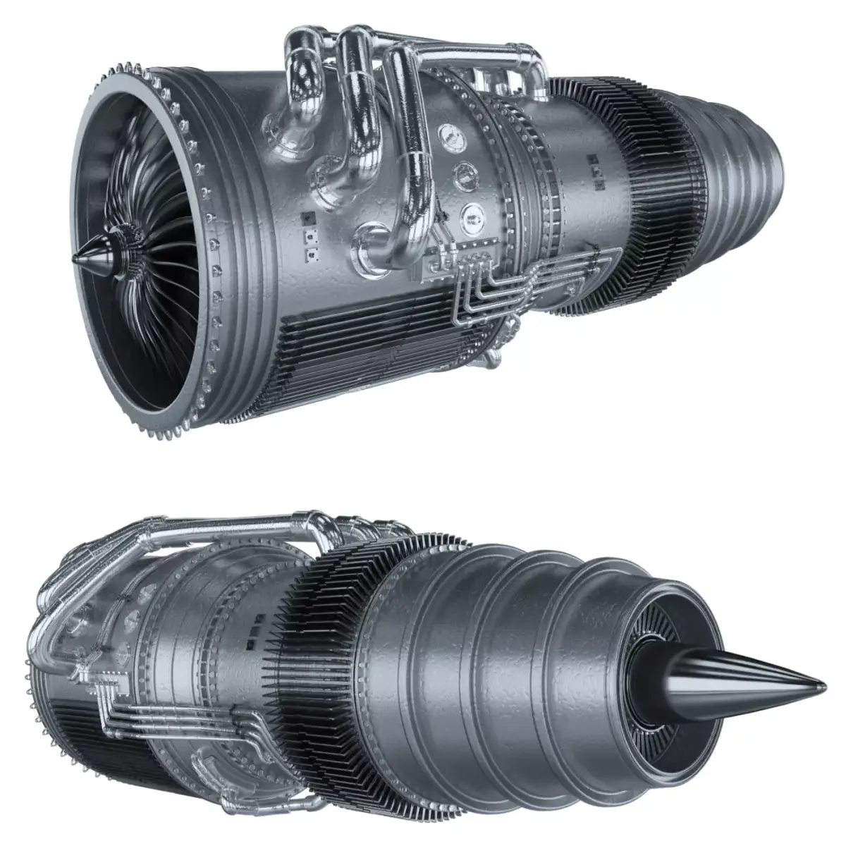 Engine jet  3D model