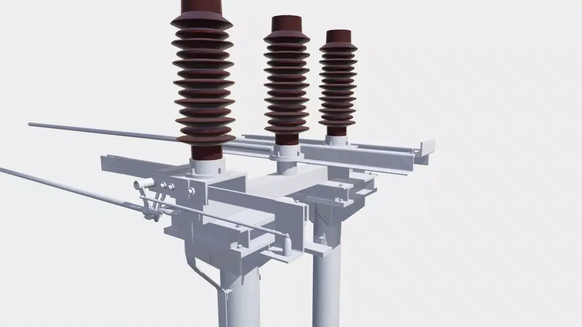 MSR Power Poll Low-poly 3D model