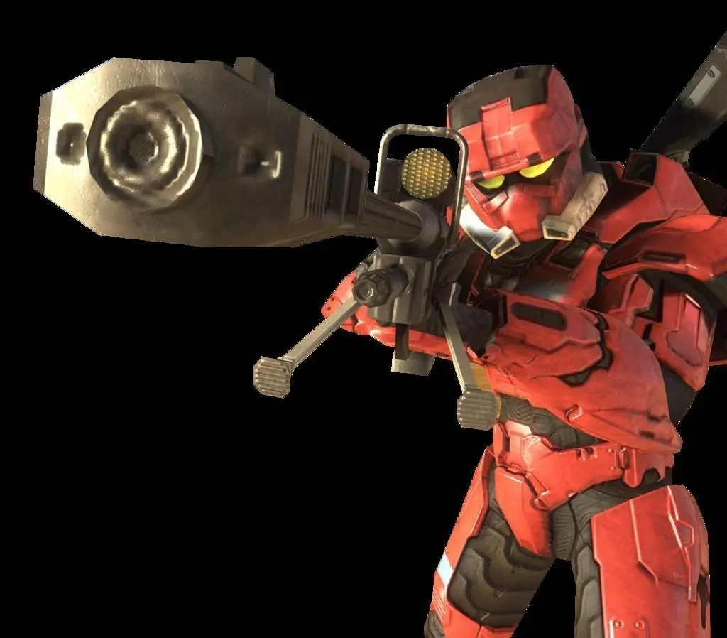 Halo Sniper Rifle Free low-poly 3D model