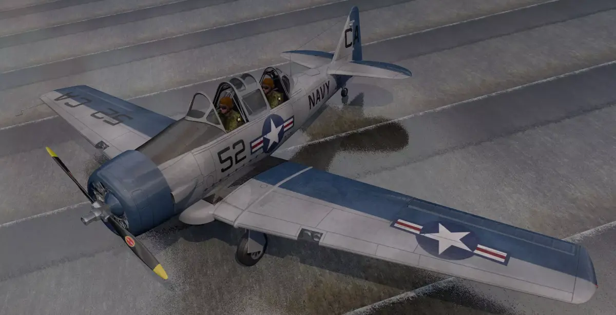 North American T-6 Texan 3D model