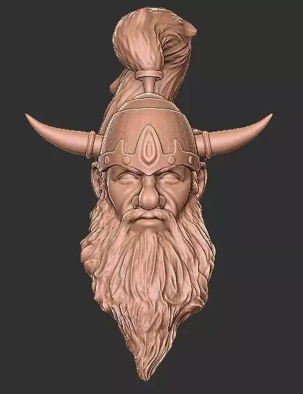 Flint Fireforge Mythic Legions Head 3D print model
