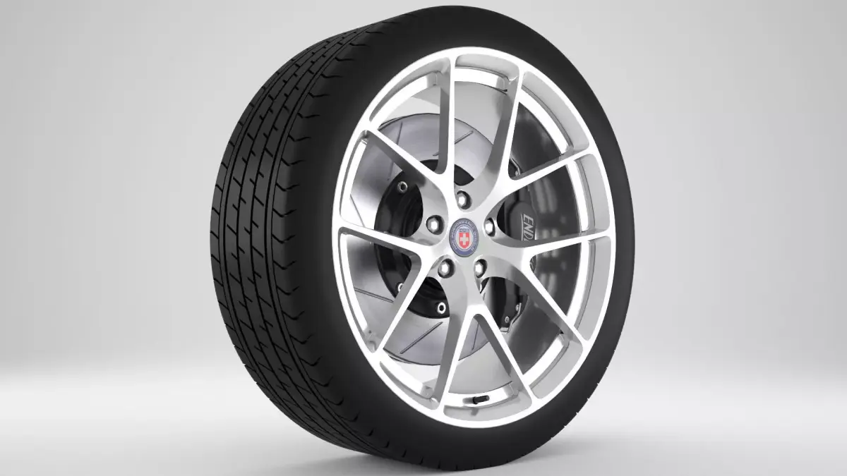 HRE Performance P101 Rim 3D model