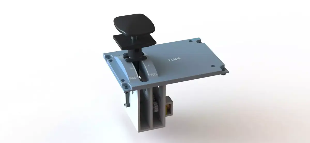  System Flap A320 3D print model
