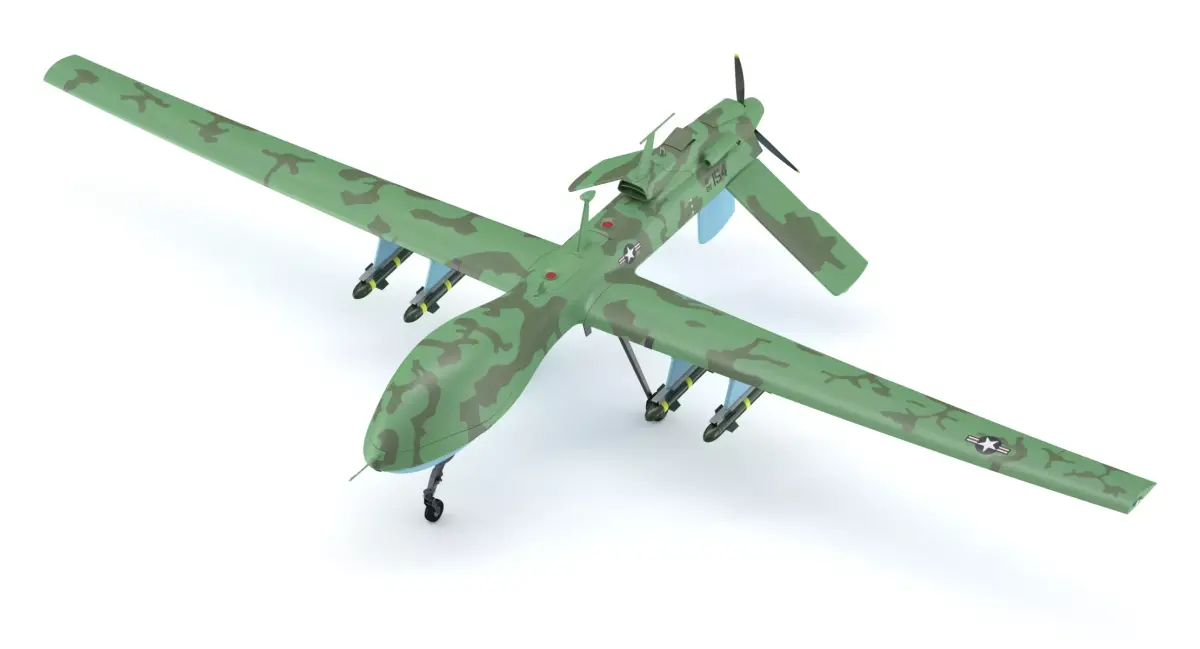 MQ 1C GRAY Free 3D model