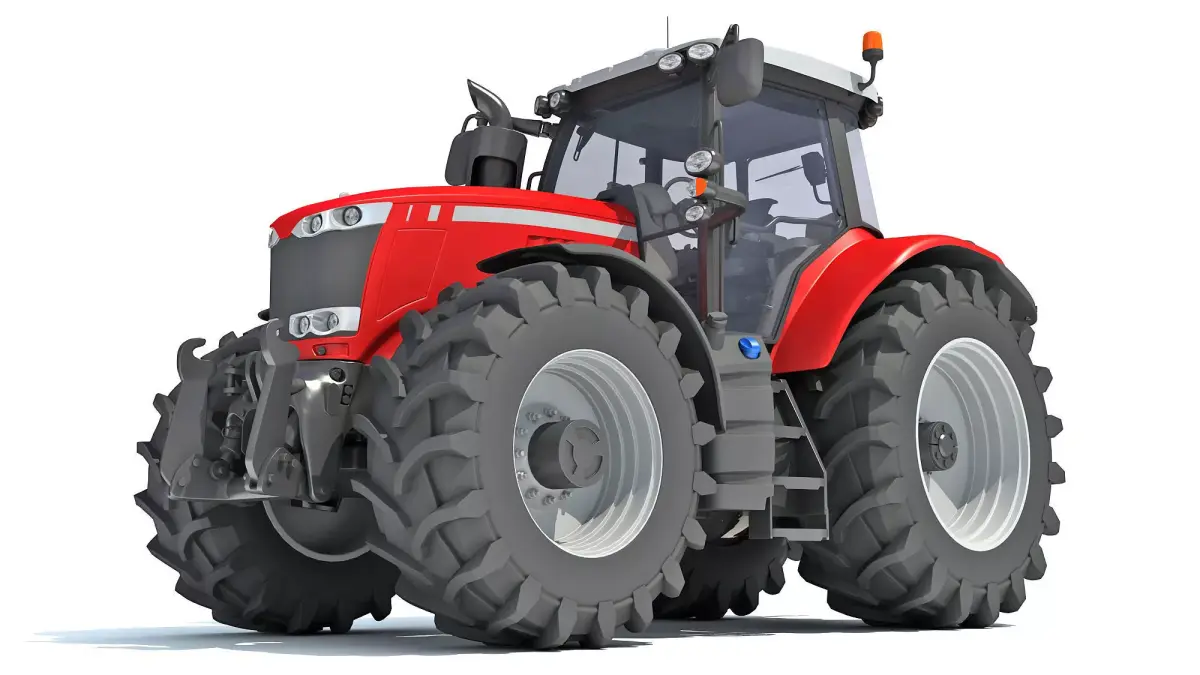 Farm Tractor 3D model buy