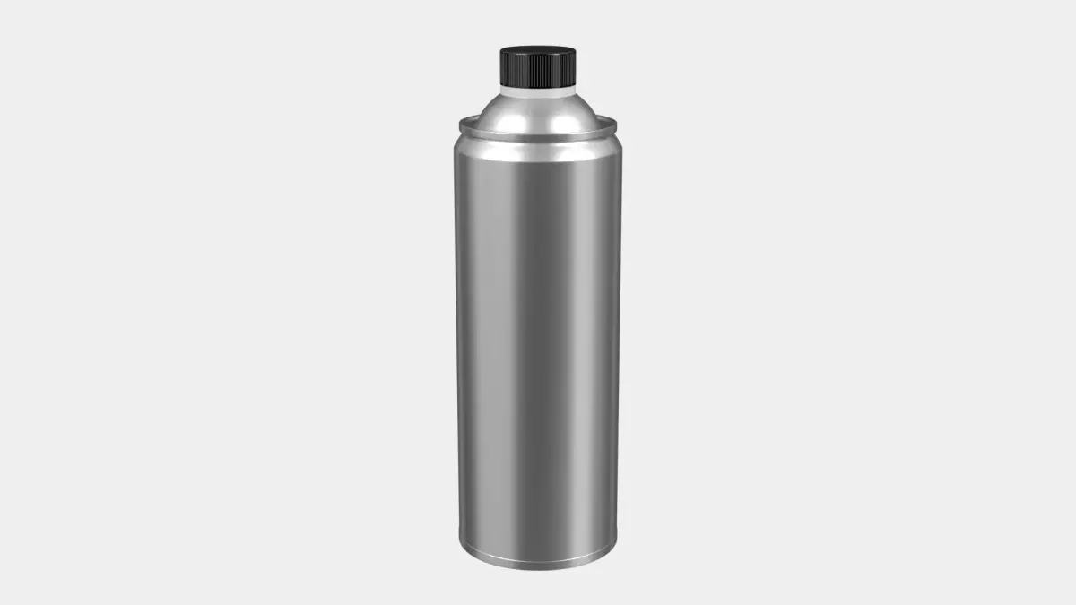 Product Mockup Bottle Oil 350ML 3D model