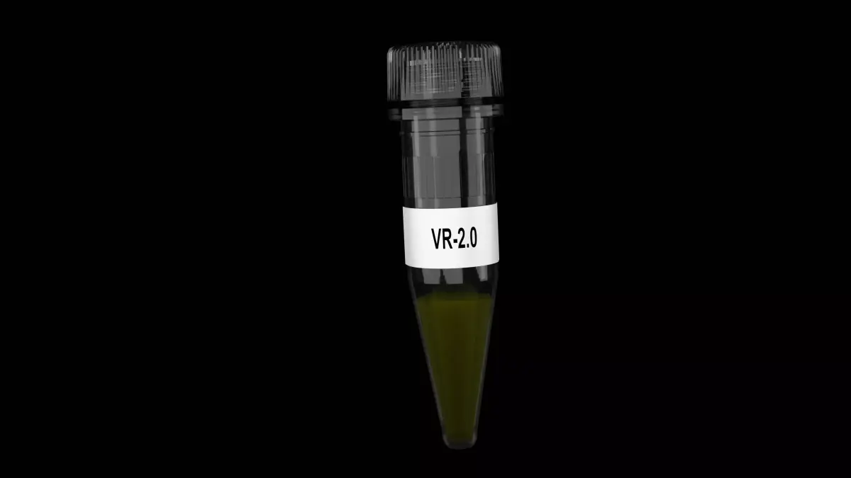 Jurassic Park Dinosaur Embryo Vial 3D model