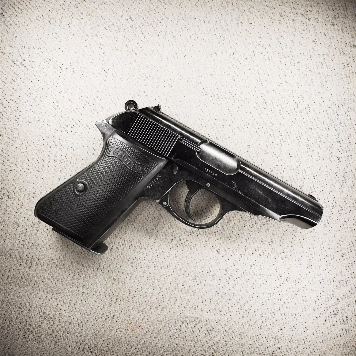 Walther PP Low-poly 3D model
