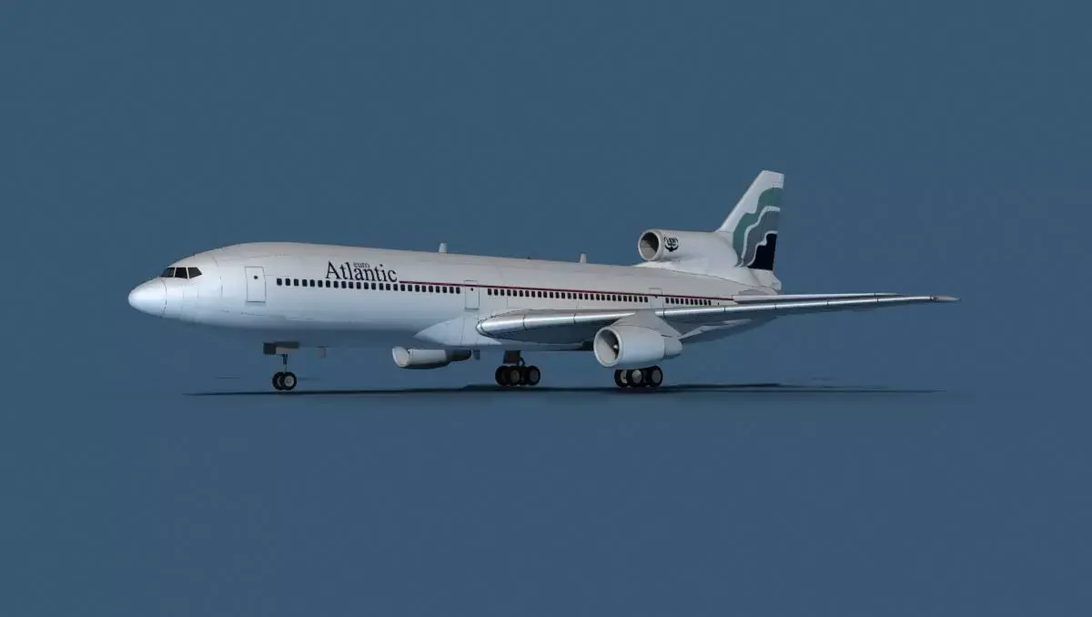 Lockheed L-1011-50 Euro Atlantic 3D model