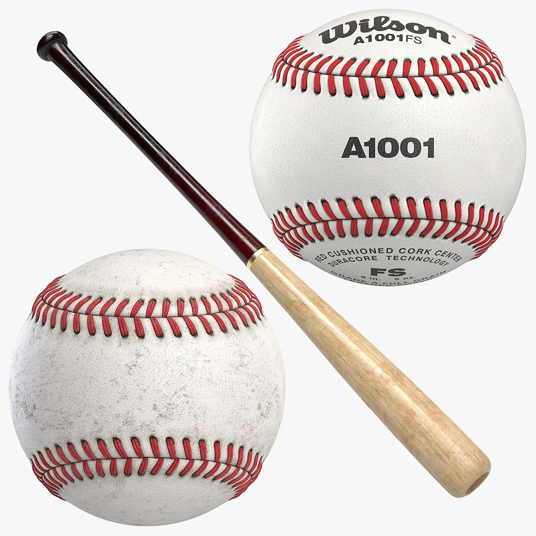 Baseball Bundle - 3 in 1 - B 3D model