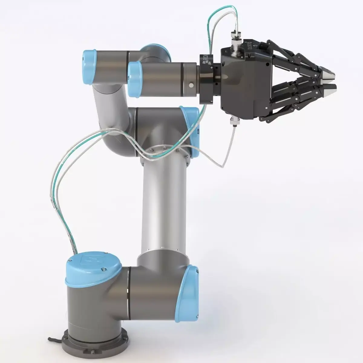 Universal Robots Ur5 With Robotiq Three Finger Adaptive Gripper 3D model