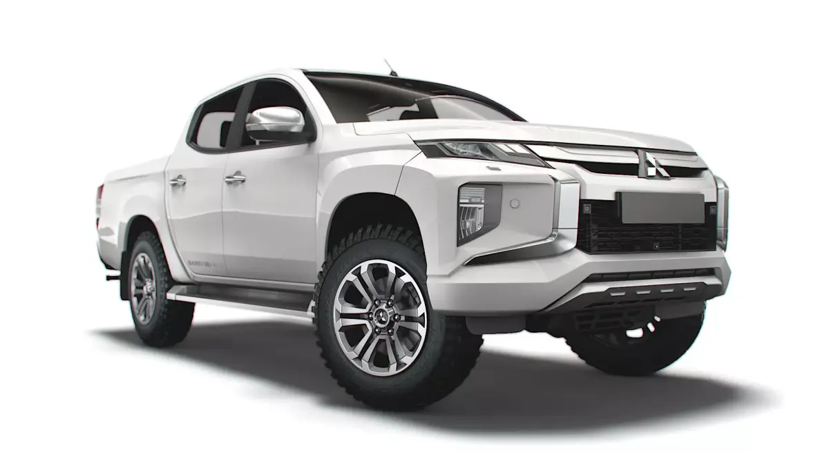 Mitsubishi L200 UK-spec Barbarian X 2021 3D model