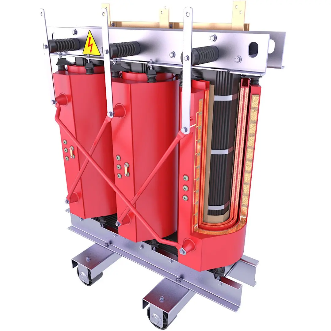 Cast Resin Transformer Inside 67 3D model