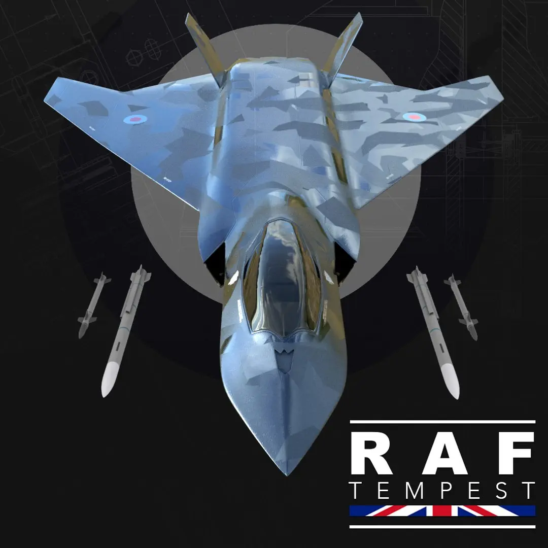 RAF Tempest 3D model