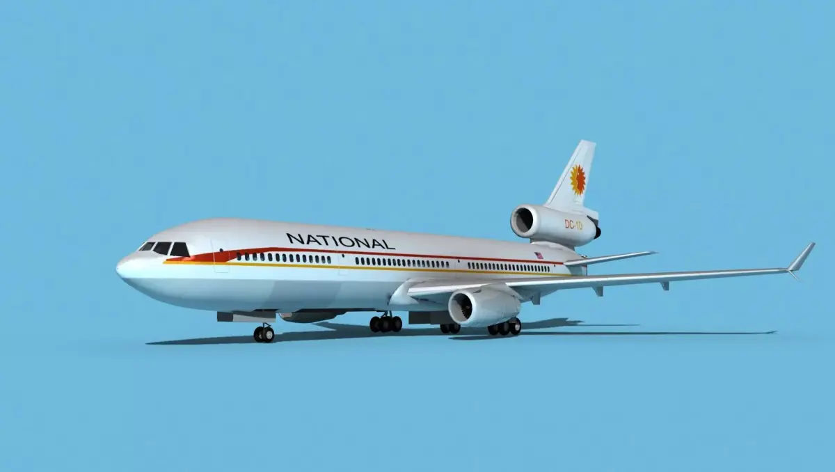 McDonnell Douglas MD-11 National 3D model
