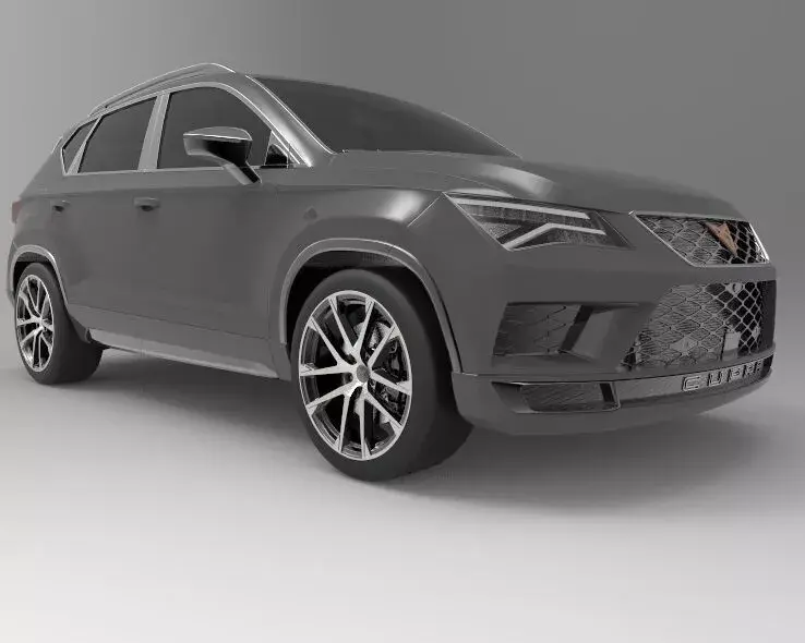 Seat Cupra Ateca 2019 3D model