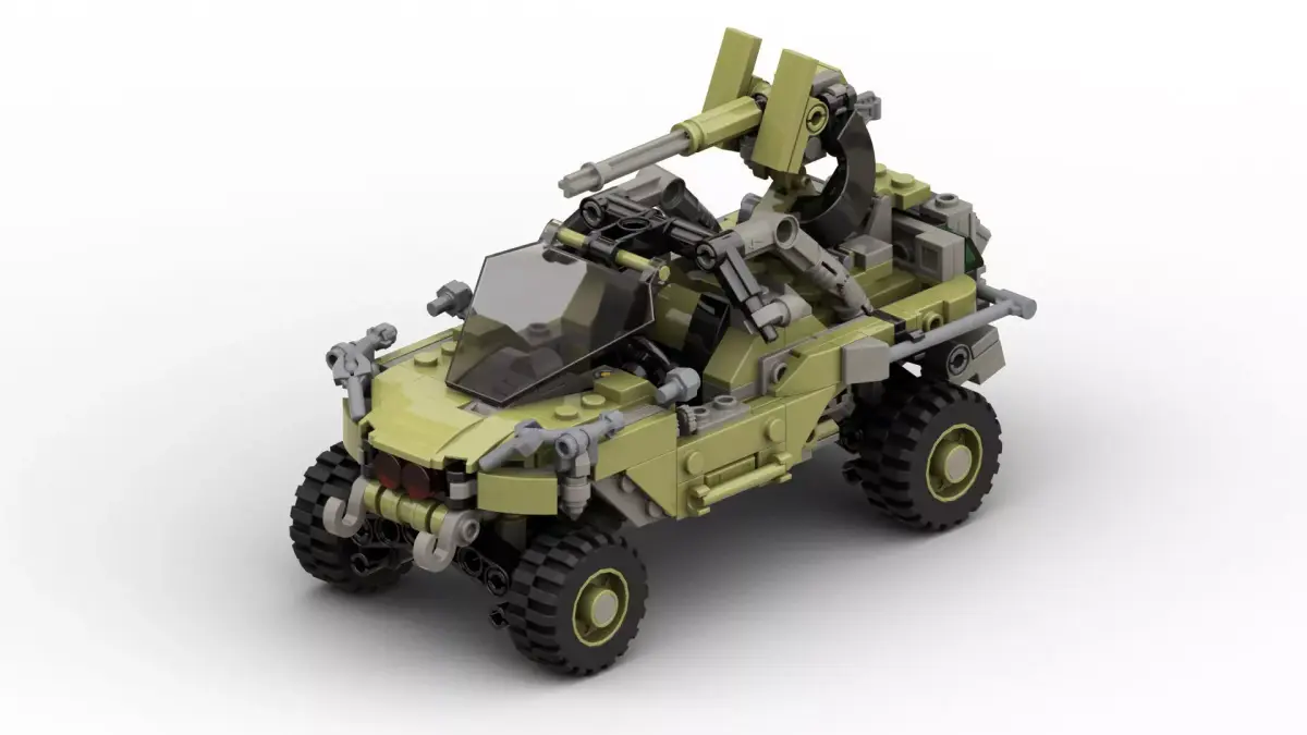 MocBricks3D - Lego Warthog 3D print model purchase