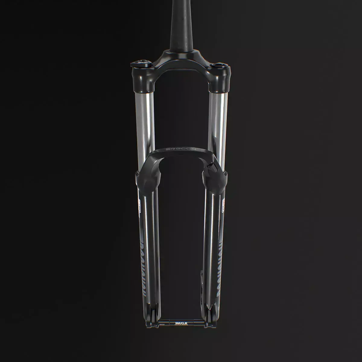 Front suspension Fork Low-poly 3D model
