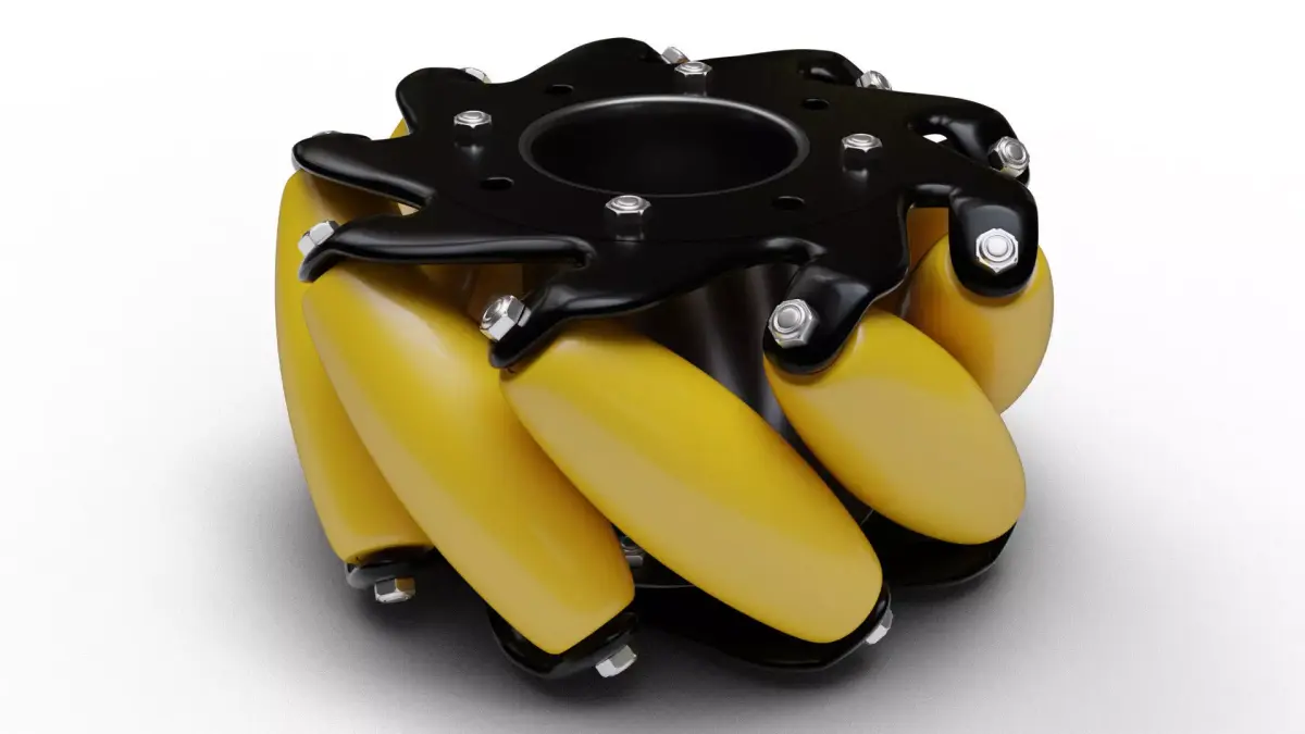 Mecanum wheel 3D model