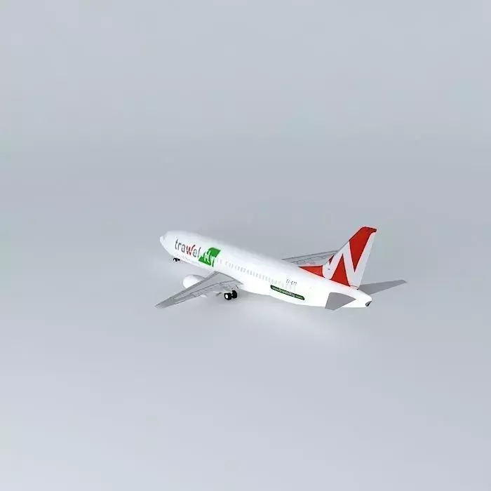 Boeing 737 400 TrawelFly Airlines Free 3D model