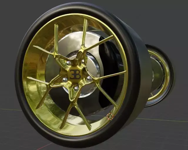 Bugatti chiron 3D model