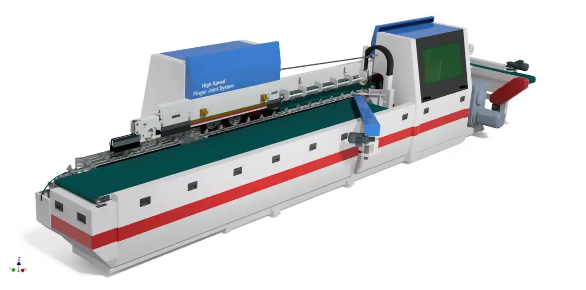 FINGER JOINT HORIZONTAL AUTOMATIC 3D model