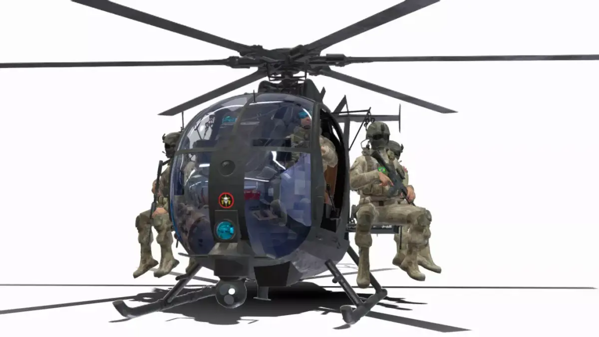 AH6 BOPE Low-poly 3D model
