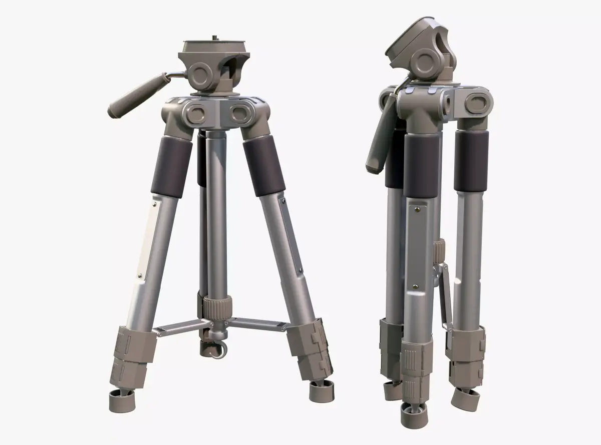 Professional Telescopic Tripod M1 3D model