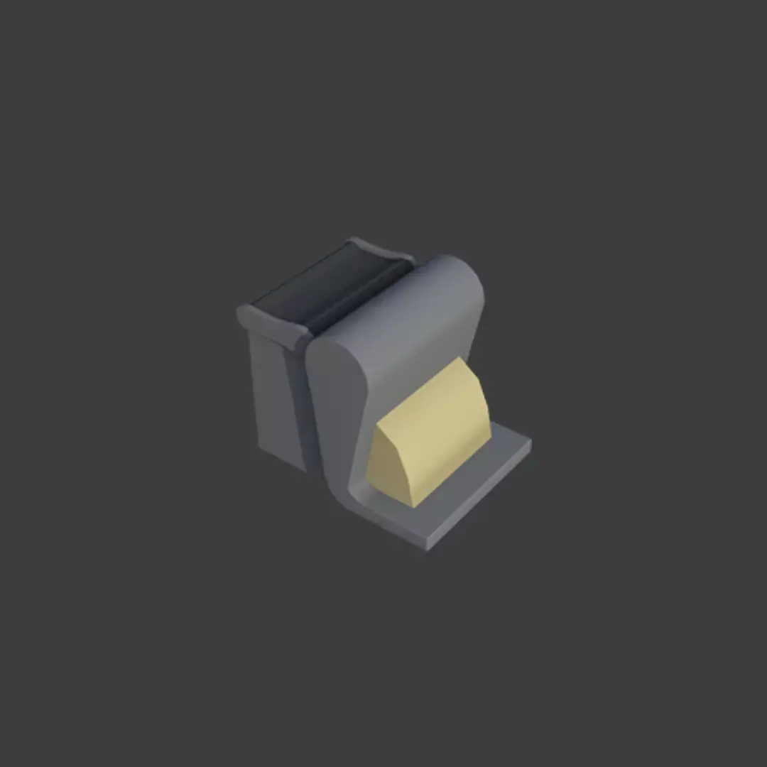 Type Writer Free low-poly 3D model