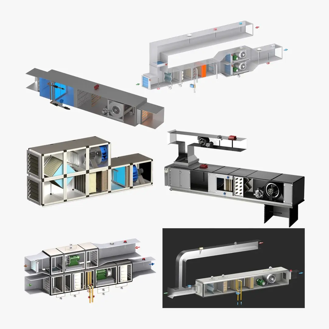 Air Handling Unit Bundle 3D model