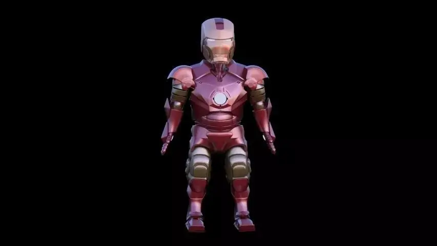 iron boy 3D model