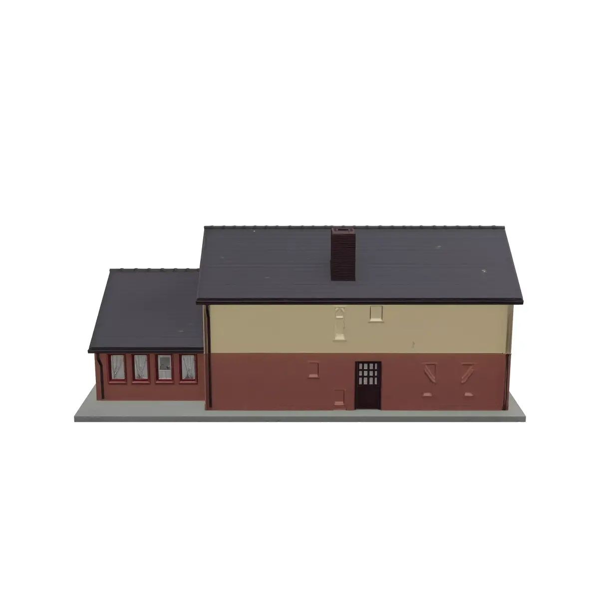 Train Station 3D model 4